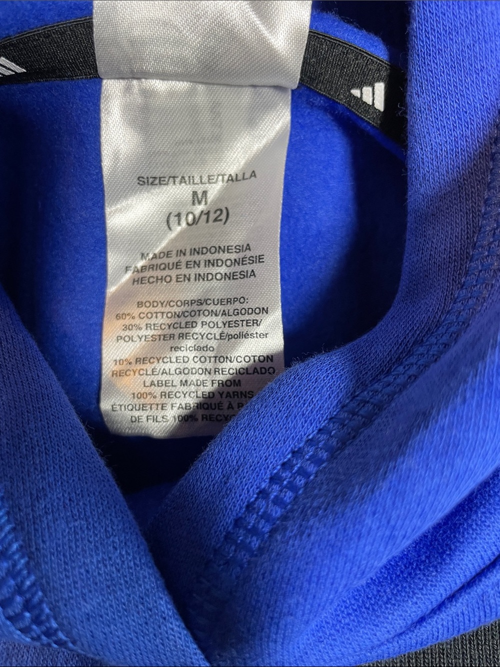 NWT Adidas Colorblock Logo Hoodie - Picture 4 of 5